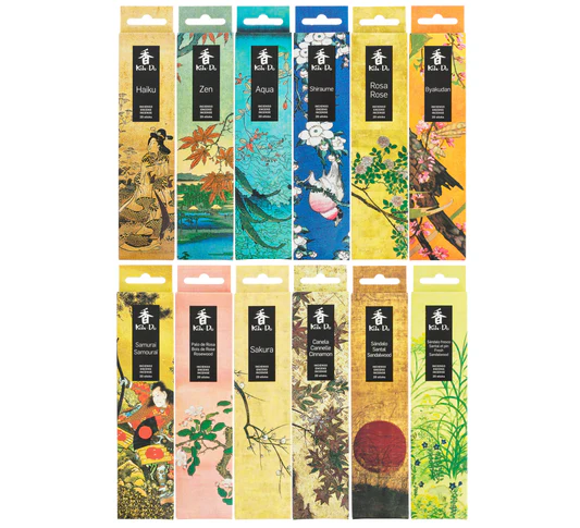 Koh Do Incense Pack - 12 Fragrances, Assortment 1