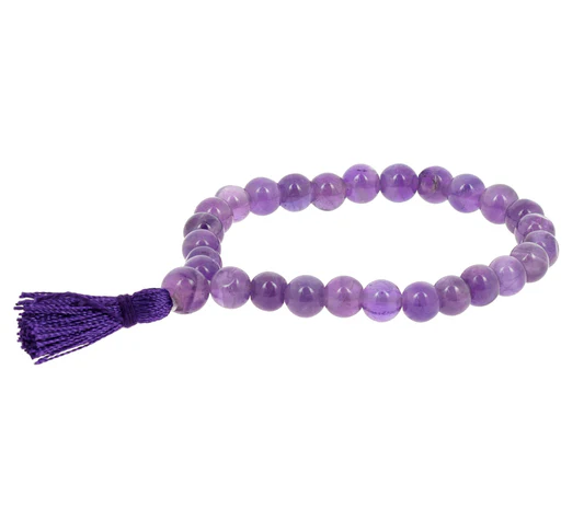 Amethyst Wrist Mala