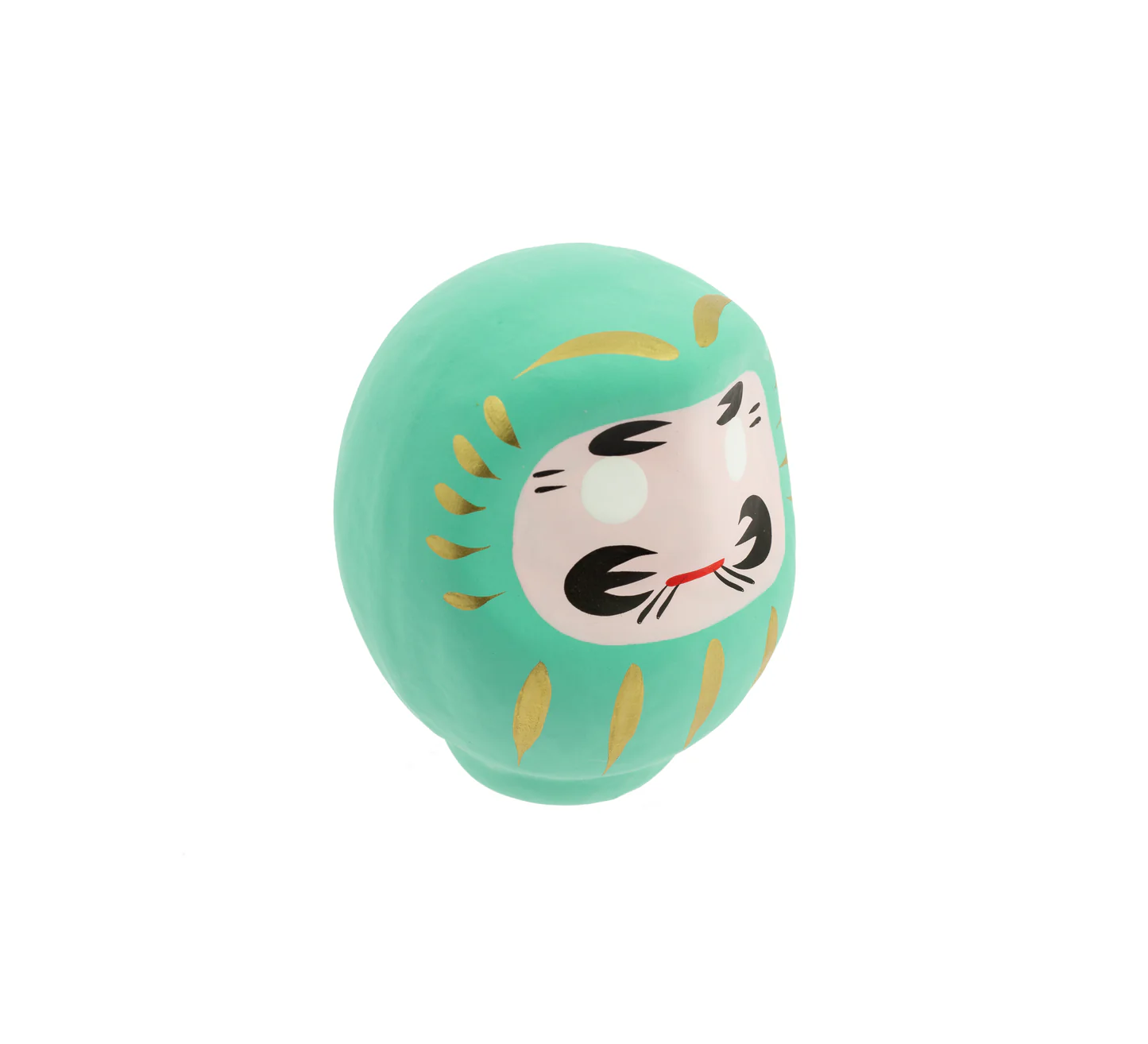 Turquoise Daruma - Academic Achievement, Large