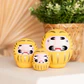 Yellow Daruma - Prosperity, Small