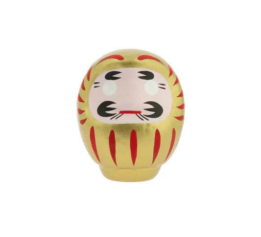 Gold Daruma - Wealth, Large