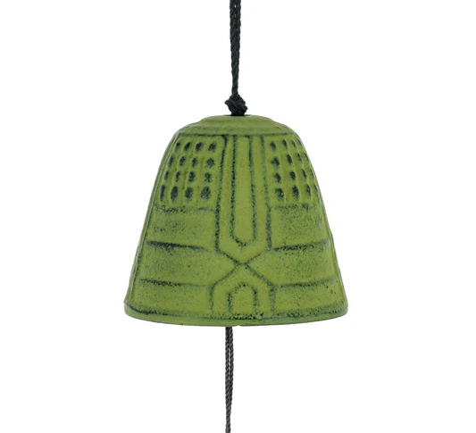 Iwachu Furin Feng Shui Bell - Green 4,5 cm